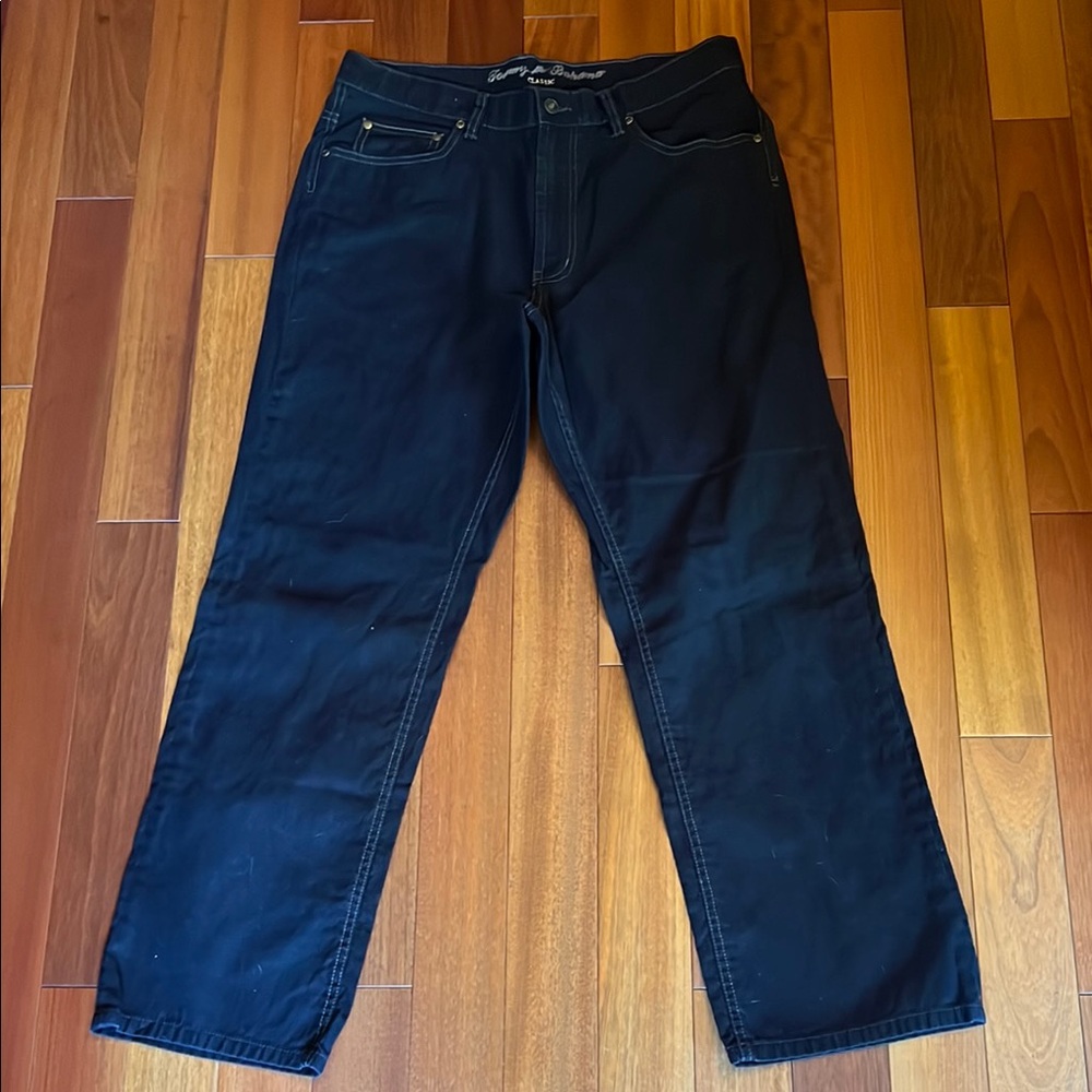 Tommy Bahama Black Relaxed Fit Jeans